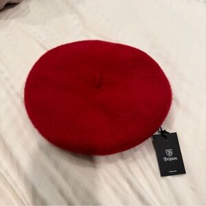 Brixton red Audrey Beret